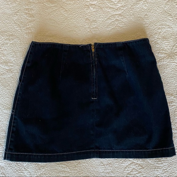 TOMMY HILFIGER VINTAGE DENIM SKIRT - Picture 3 of 4